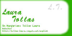 laura tollas business card